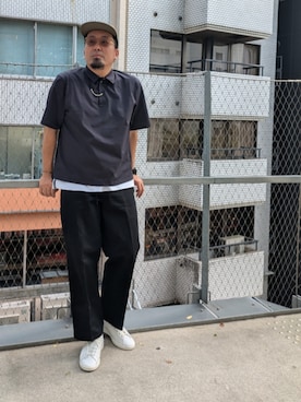「アイテム（チノパンツ）」を使った、dama941さん（メンズ・177cm・40代）の秋コーディネート