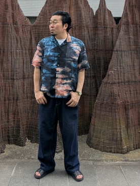 「journal standard」｜dama941さん（メンズ・177cm）の夏コーディネート