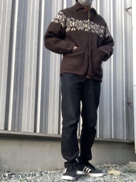 「H&M（エイチ・アンド・エム）のアイテム（チノパンツ）」を使った、りょうすけ　RYMSさん（メンズ・176cm）の春コーディネート