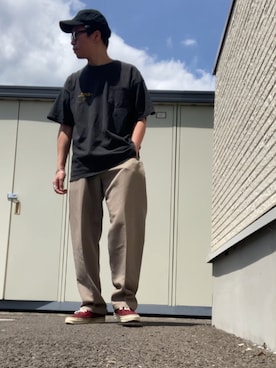「DOCKERS（ドッカーズ）のアイテム（パンツ）」を使った、りょうすけ　RYMSさん（メンズ・176cm）の春コーディネート