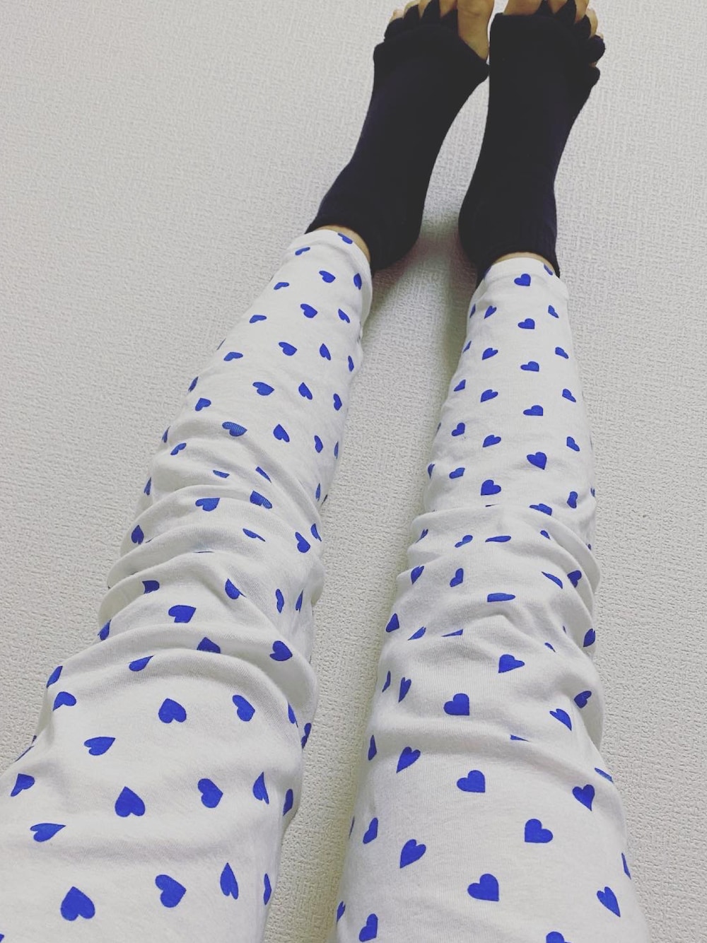 「ラクチンコーデ」｜「PETIT BATEAUのアイテム（ルームウェア/パジャマ、ホワイト系）」を使った、ayanecameraさん（レディース・164cm）の秋コーディネートの1枚目の写真