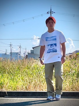 「Rodeo Crowns（ロデオクラウンズ）のアイテム」を使った、akagamitsubasa45さん（メンズ・169cm）の秋コーディネート