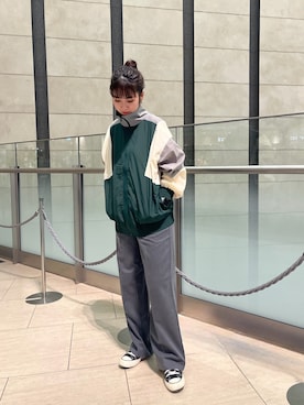 齊藤季梨さん（レディース・164cm）の冬コーディネート