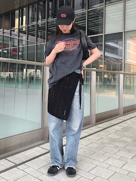 齊藤季梨さん（レディース・164cm）の春コーディネート