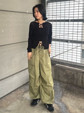 齊藤季梨さん(レディース・164cm)の春コーディネート