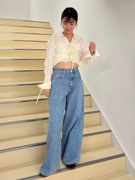 齊藤季梨さん（レディース・164cm）の秋コーディネート