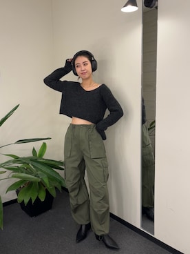 齊藤季梨さん（レディース・164cm）の秋コーディネート