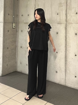 齊藤季梨さん(レディース・164cm)の夏コーディネート