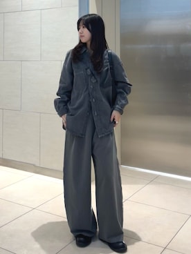 齊藤季梨さん（レディース・164cm）の冬コーディネート