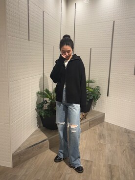 齊藤季梨さん(レディース・164cm)の秋コーディネート