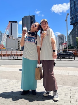 齊藤季梨さん（レディース・164cm）の夏コーディネート