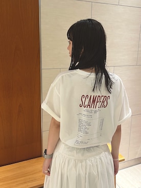 齊藤季梨さん（レディース・164cm）の春コーディネート