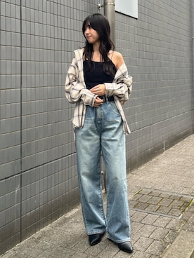 齊藤季梨さん(レディース・164cm)の冬コーディネート