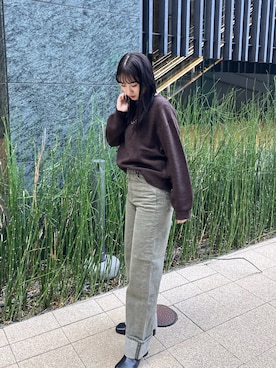 齊藤季梨さん（レディース・164cm）の冬コーディネート