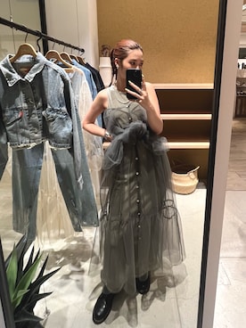 齊藤季梨さん(レディース・164cm)の夏コーディネート