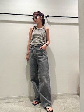 齊藤季梨さん（レディース・164cm）の夏コーディネート