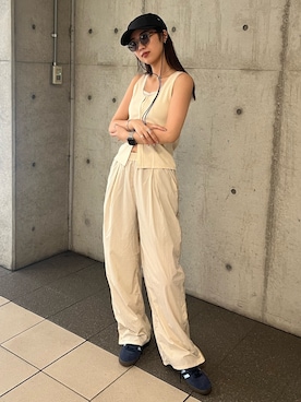 齊藤季梨さん(レディース・164cm)の春コーディネート