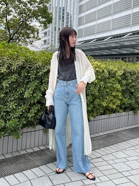 齊藤季梨さん(レディース・164cm)の春コーディネート