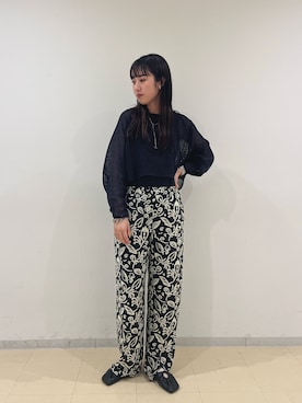 齊藤季梨さん（レディース・164cm）の春コーディネート