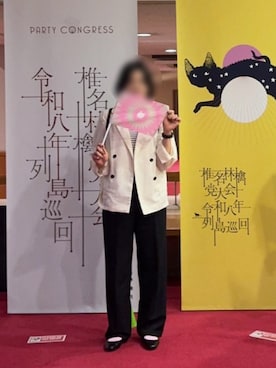 「Aunely（オーネリー）のアイテム」を使った、mi398さん（レディース・165cm）の春コーディネート