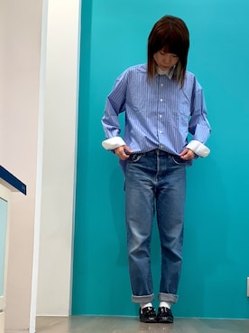 「ビジネスシャツ」｜BRICK＆SONS 町田東急ツインズ店さん（レディース・165cm）の秋コーディネート