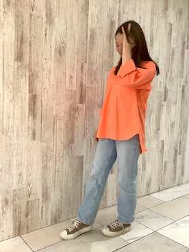 「BRICK & SONS（ブリックアンドサンズ）のアイテム」を使った、BRICK＆SONS 町田東急ツインズ店さん（レディース・158cm）の秋コーディネート