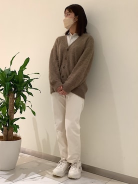 「ブラウンコーデ」｜「アイテム（カーディガン/ボレロ）」を使った、BRICK＆SONS 町田東急ツインズ店さん（レディース・170cm）の秋コーディネート