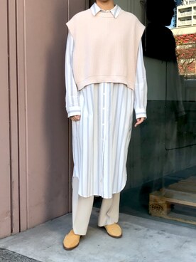 yさん（レディース・162cm）の冬コーディネート