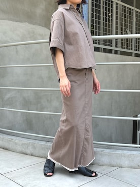 yさん(レディース・162cm)の夏コーディネート