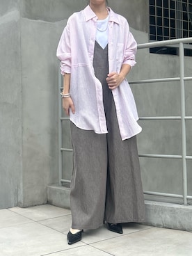 「Munich（ミューニック）のアイテム」を使った、yさん（レディース・162cm）の夏コーディネート