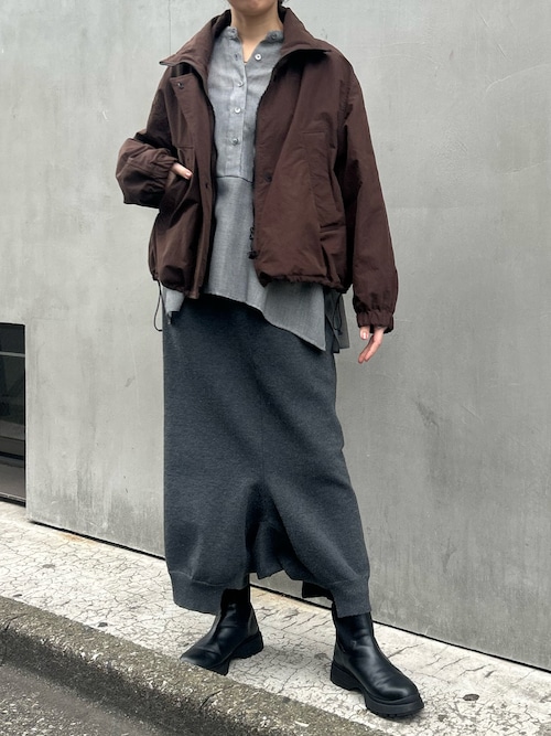 7GG天竺編みニットルーズパンツ