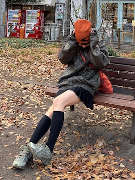 ちひろさん（骨格ウェーブ・レディース・153cm）の冬コーディネート