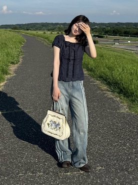ちひろさん(レディース・153cm)の夏コーディネート