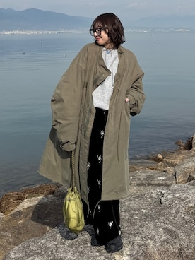 「CIAOPANIC TYPY（チャオパニックティピー）のアイテム」を使った、ちひろさん（レディース・153cm）の冬コーディネート