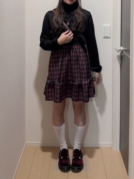 「アイテム（その他シューズ）」を使った、ちひろさん（レディース・153cm）の秋コーディネート