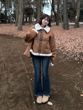 ちひろさん（レディース・153cm）の冬コーディネート