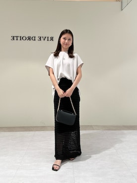 「RIVEDROITE」｜hirokoさん（レディース・158cm）の夏コーディネート