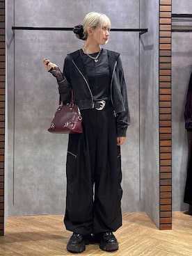 「PAGEBOY（ページボーイ）のアイテム」を使った、さとみんさん（レディース・157cm）の秋コーディネート
