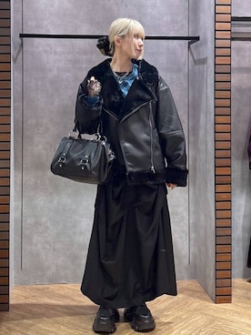 「PAGEBOY（ページボーイ）のアイテム」を使った、さとみんさん（レディース・157cm）の秋コーディネート