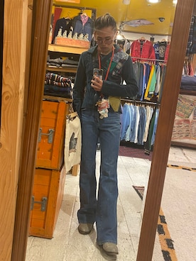 「アイテム（メガネ）」を使った、dig.nkkさん（メンズ・170cm）の秋コーディネート