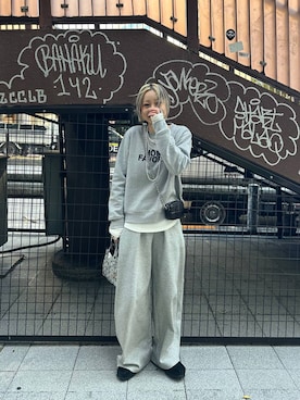 「アイテム（リング）」を使った、みきのすけさん（レディース・160cm・30代）の冬コーディネート