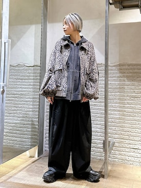 「アイテム（ブルゾン）」を使った、みきのすけさん（レディース・160cm）の秋コーディネート