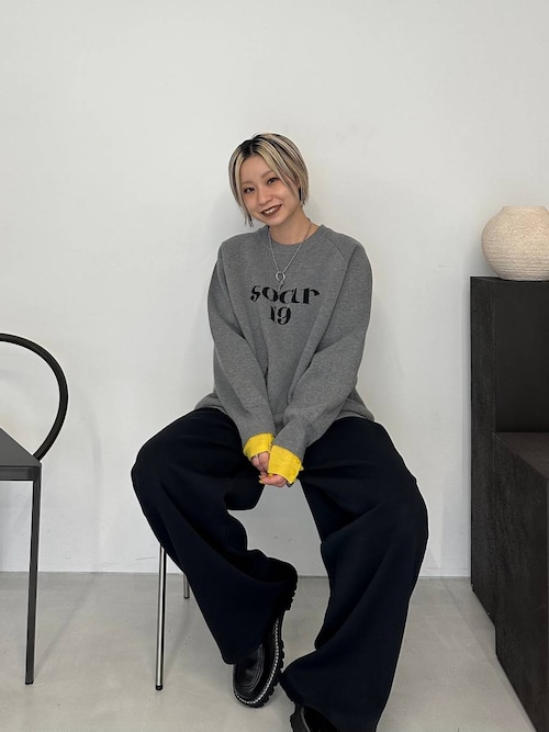 つぅ¨̮ページ リピーター様 14Gリブバイカラープルオーバー/603867（ニット/セーター