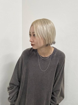 「アイテム（スウェット）」を使った、みきのすけさん（レディース・160cm・30代）の夏コーディネート
