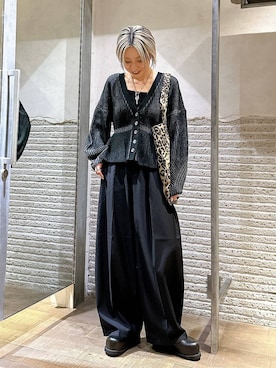 「アイテム（カードケース）」を使った、みきのすけさん（レディース・160cm）の秋コーディネート