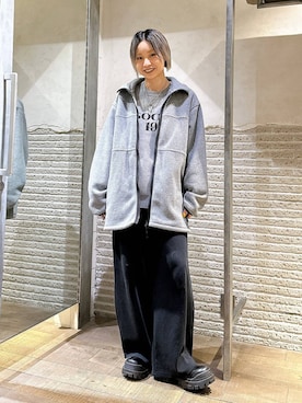 「アイテム（チュニック）」を使った、みきのすけさん（レディース・160cm）の秋コーディネート