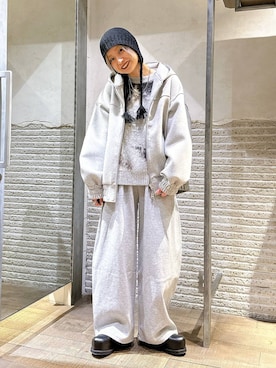 「アイテム（ネックレス）」を使った、みきのすけさん（レディース・160cm・30代）の冬コーディネート