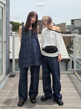 みきのすけさん(レディース・160cm)の夏コーディネート