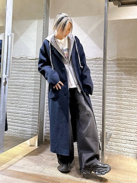 みきのすけさん（レディース・160cm）の冬コーディネート