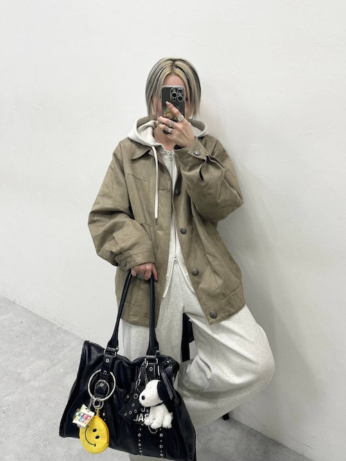 JEANASIS（ジーナシス） ブルゾン アウター ステッチスエード